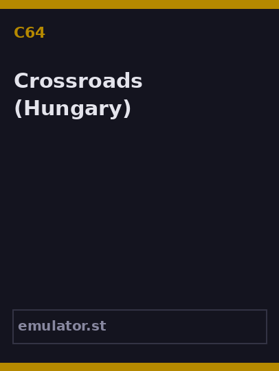 Crossroads