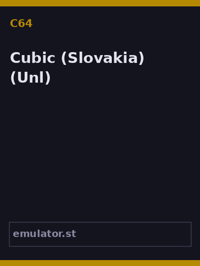 Cubic