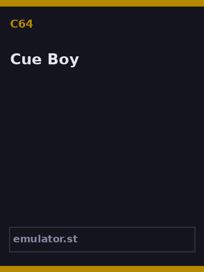Cue Boy