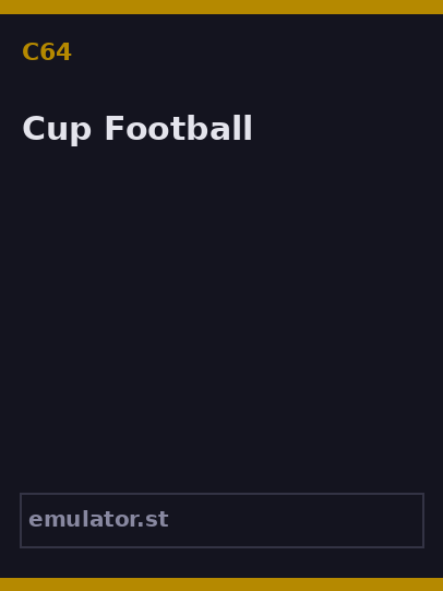 Cup Football