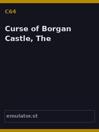 Curse of Borgan Castle, The