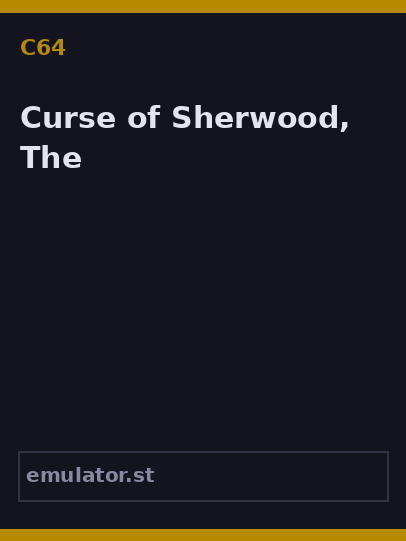 Curse of Sherwood, The