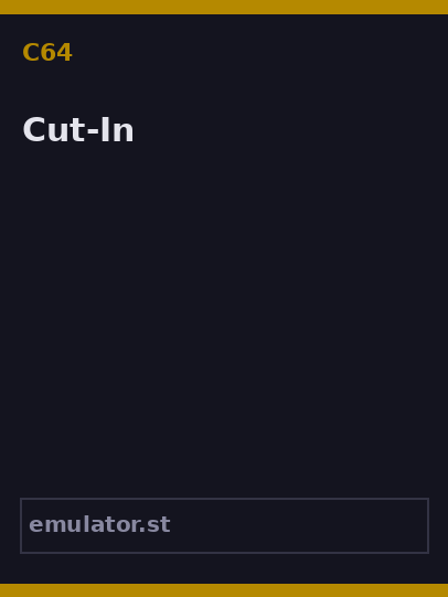 Cut-In