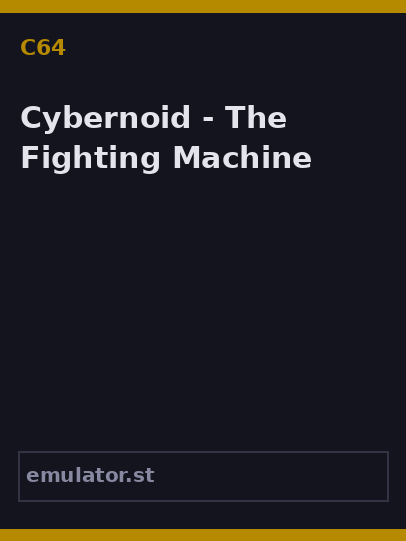 Cybernoid - The Fighting Machine