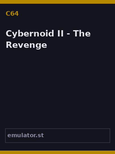 Cybernoid II - The Revenge