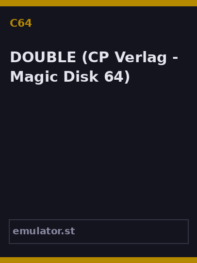 DOUBLE