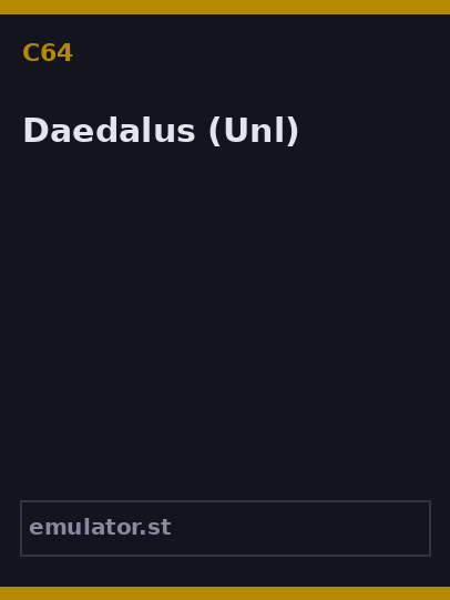 Daedalus