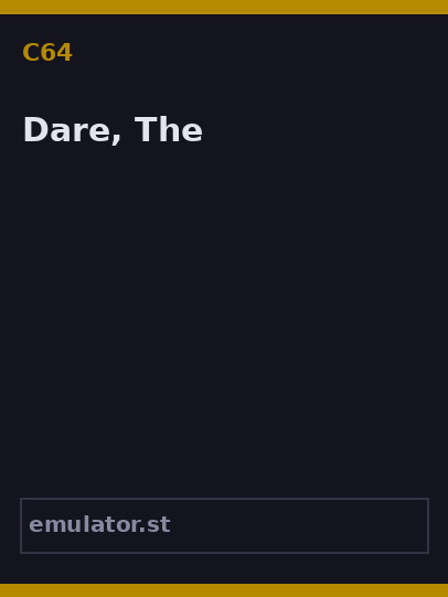 Dare, The