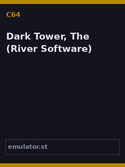 Dark Tower, The