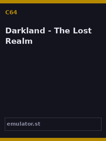 Darkland - The Lost Realm