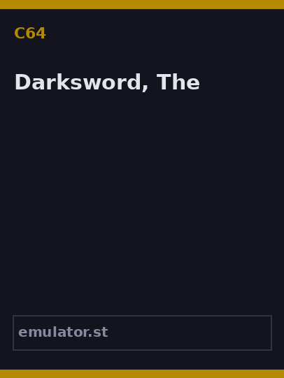 Darksword, The