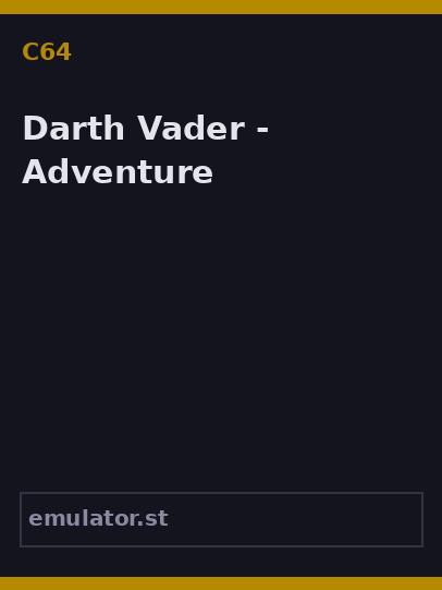 Darth Vader - Adventure