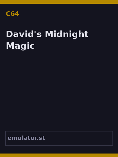 David's Midnight Magic