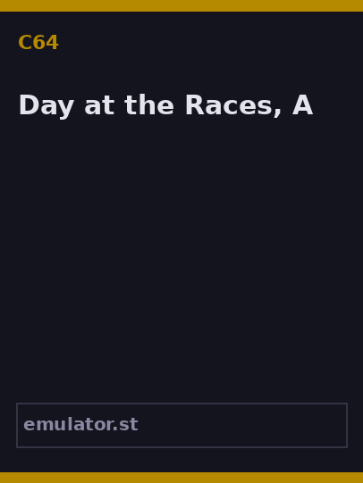Day at the Races, A