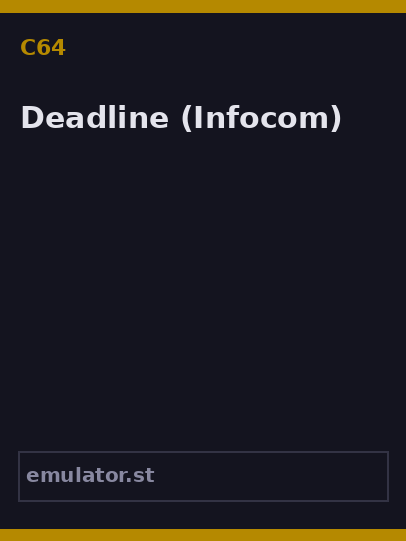 Deadline