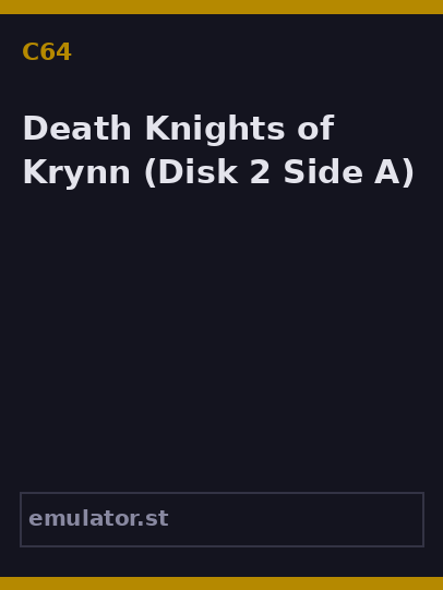 Death Knights of Krynn