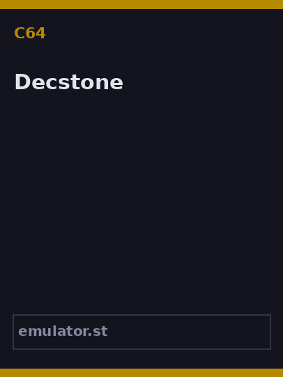 Decstone