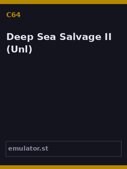 Deep Sea Salvage II