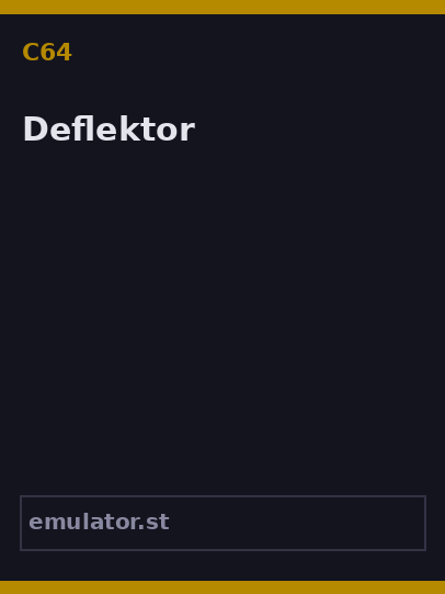 Deflektor