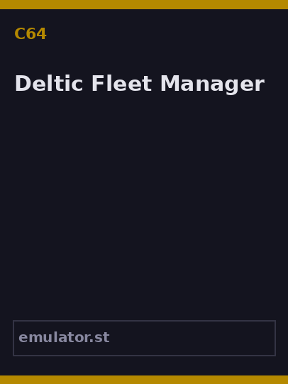 Deltic Fleet Manager