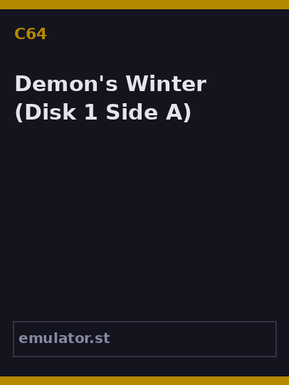 Demon's Winter
