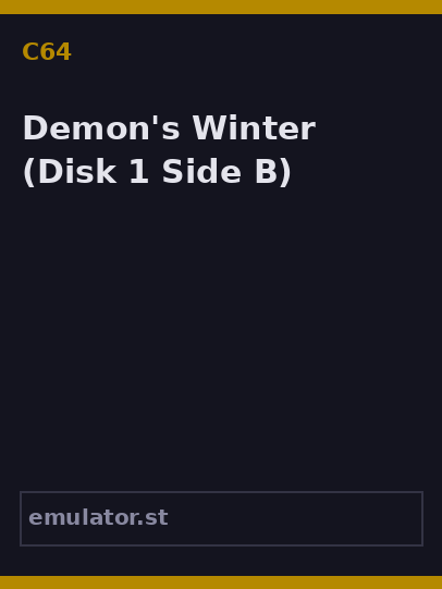 Demon's Winter