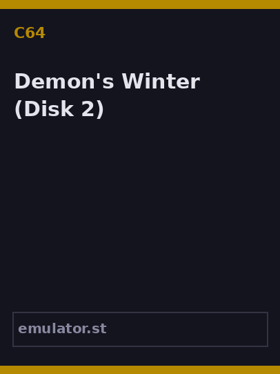 Demon's Winter
