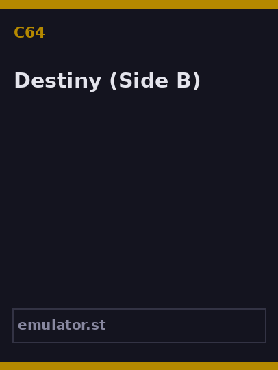Destiny