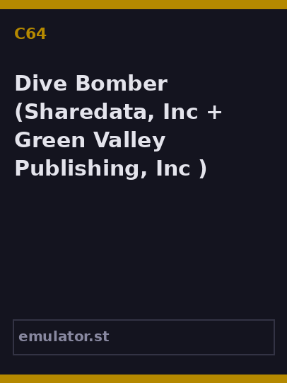Dive Bomber
