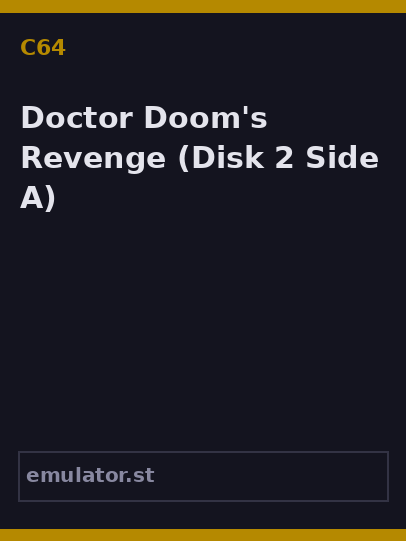 Doctor Doom's Revenge