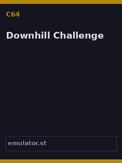 Downhill Challenge