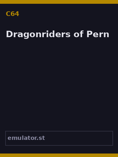 Dragonriders of Pern
