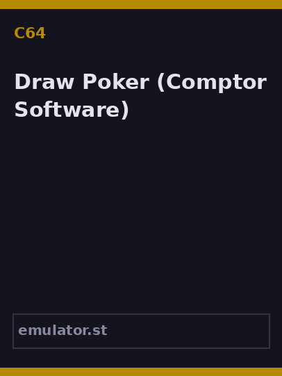 Draw Poker