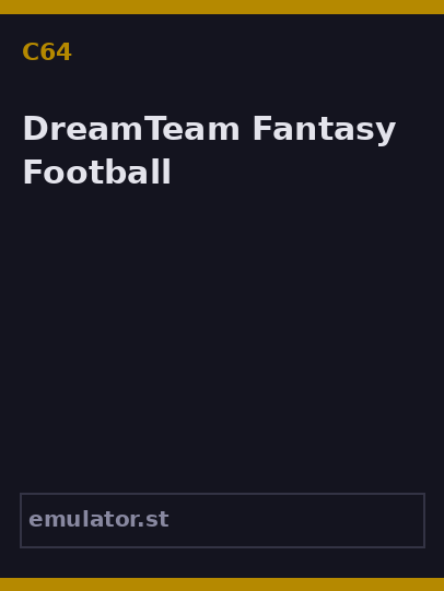 DreamTeam Fantasy Football