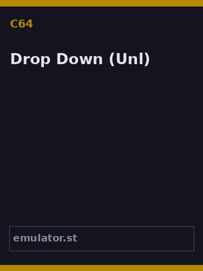 Drop Down
