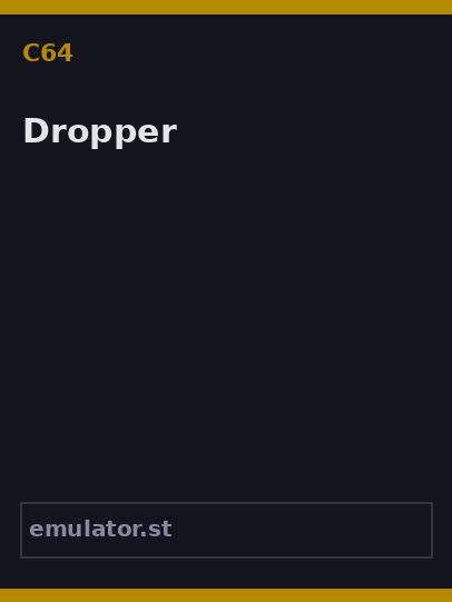 Dropper