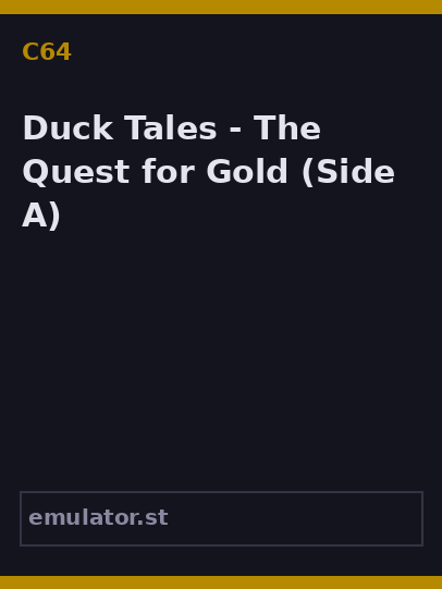 Duck Tales - The Quest for Gold