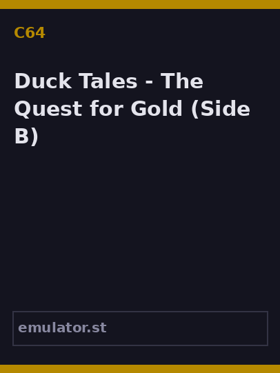 Duck Tales - The Quest for Gold