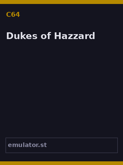 Dukes of Hazzard