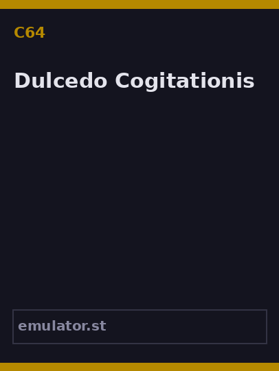 Dulcedo Cogitationis