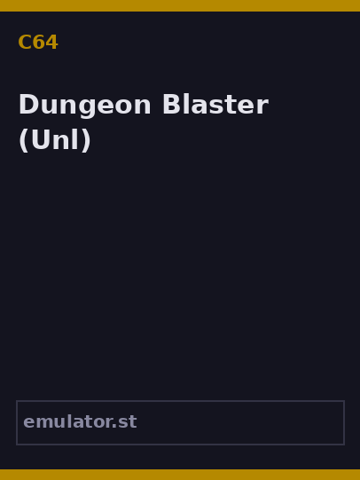 Dungeon Blaster