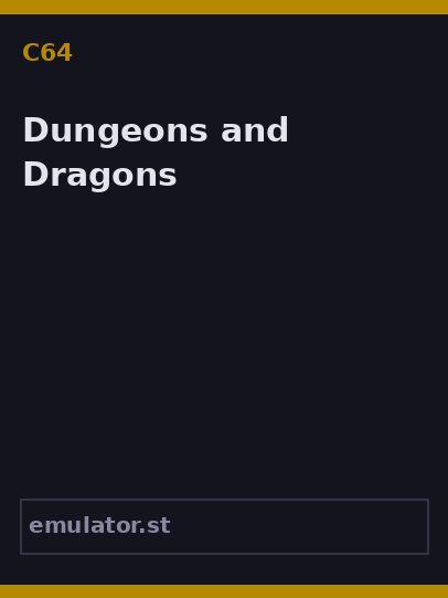 Dungeons and Dragons