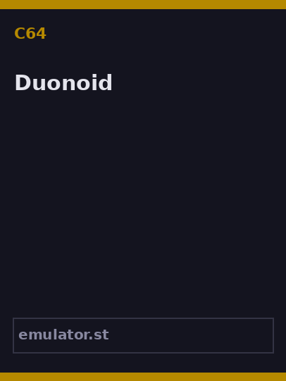 Duonoid