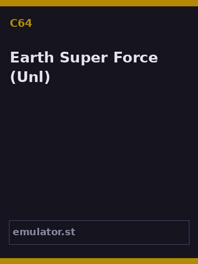 Earth Super Force