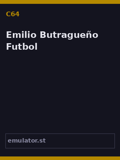 Emilio Butragueño Futbol