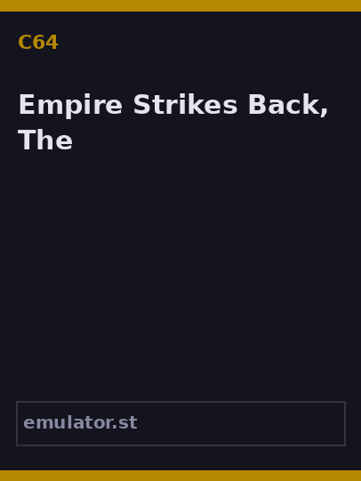 Empire Strikes Back, The