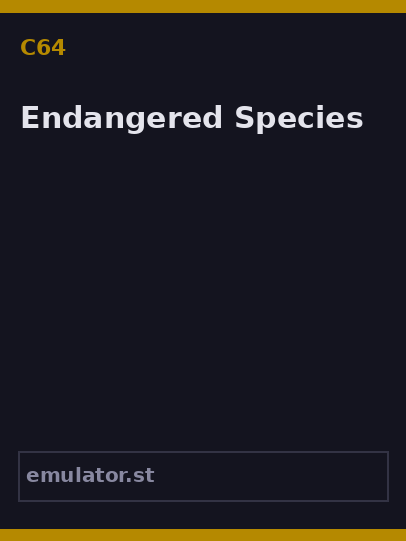Endangered Species