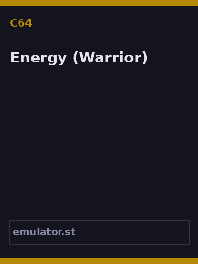 Energy