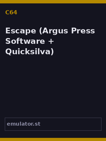 Escape