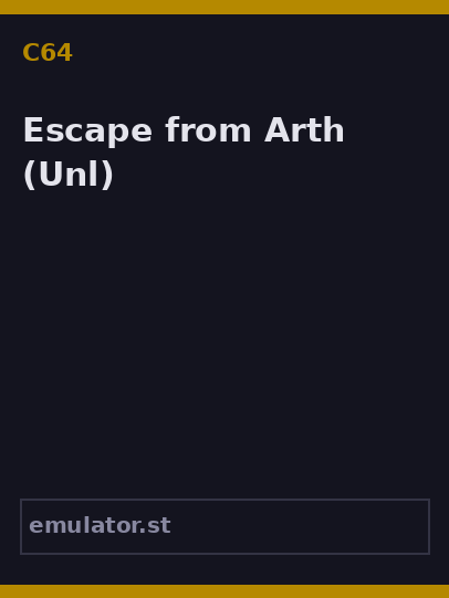 Escape from Arth